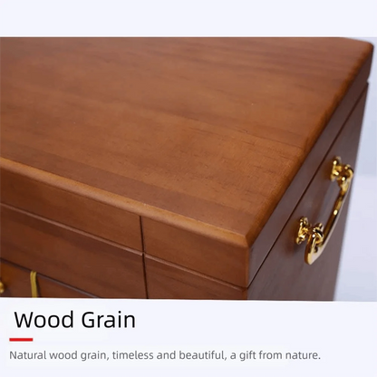 Coffret Bijoux Bois Serrure