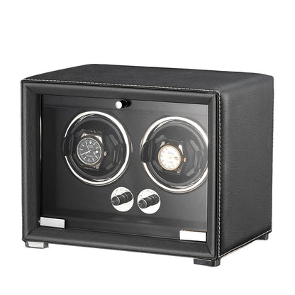 Remontoir 2 Montres Cuir Abricot