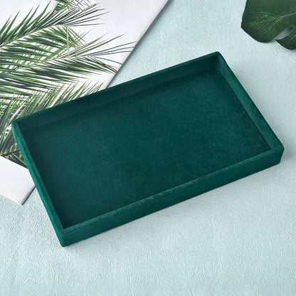 Tiroir à Bijoux Flanelle Noire Dressing Pratique