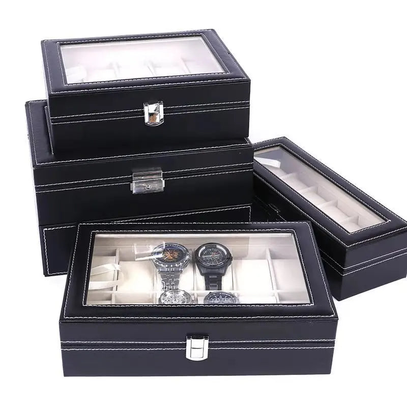Boîte à Montres Homme 9 Compartiments – Édition Classique