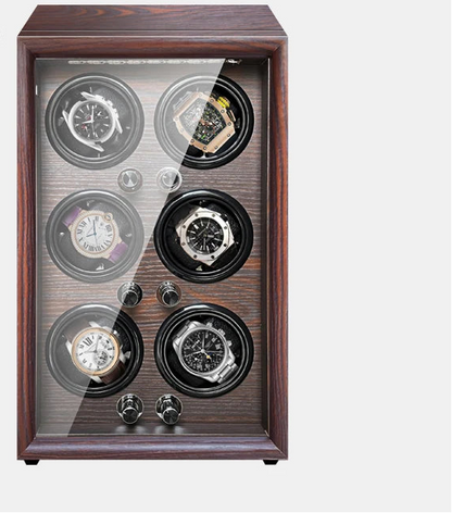 Remontoir 6 Montres Bois Pile