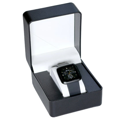 Boîte à Montre Homme 1 Montre Cuir PU Marron – Coffret Cadeau avec Coussin