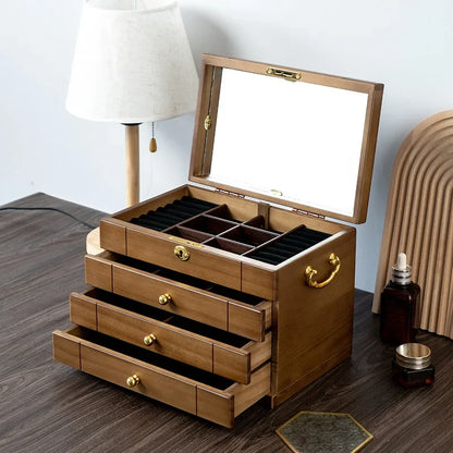 Coffret Bijoux Bois