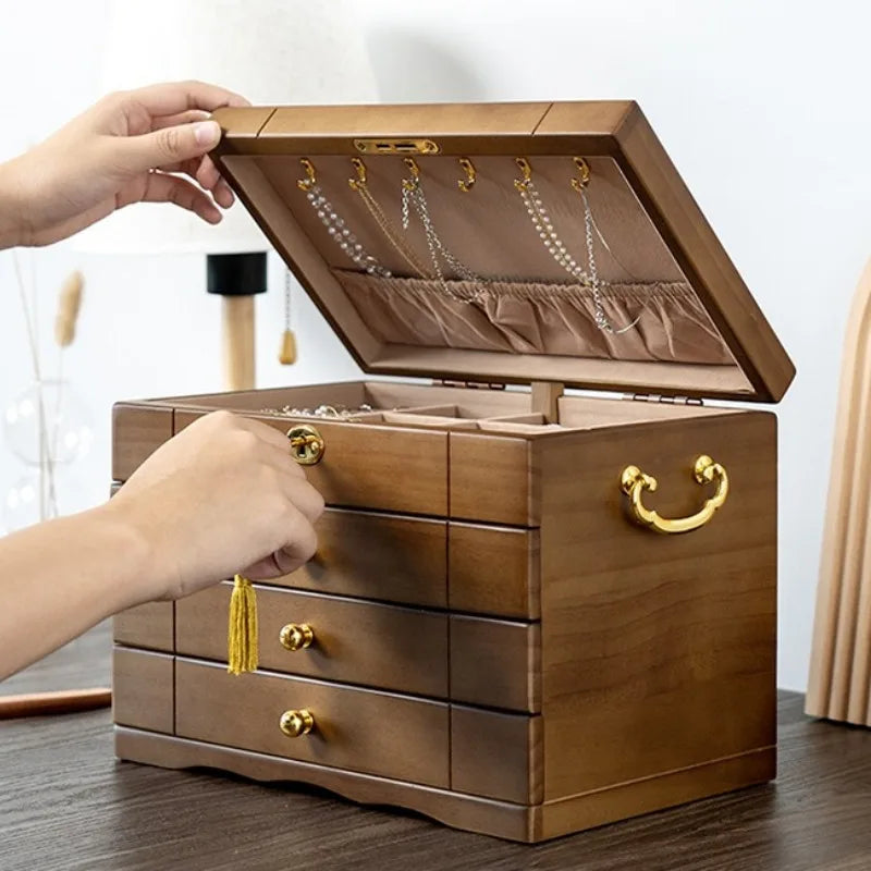Coffret Bijoux Bois