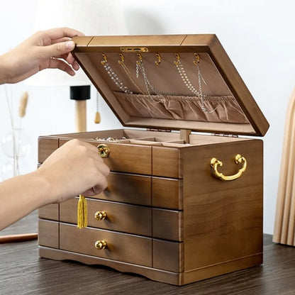 Coffret Bijoux Bois