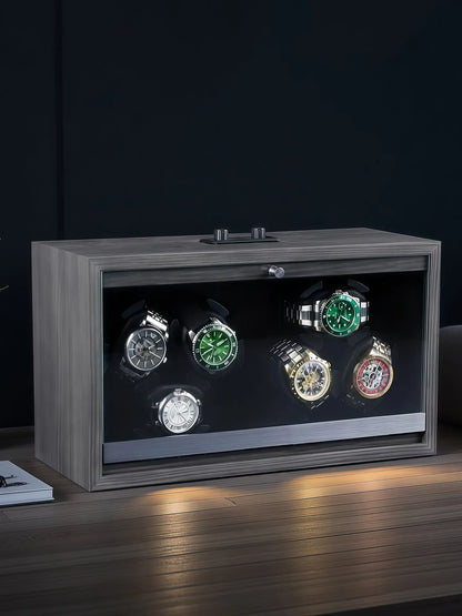 Remontoir 6 Montres Noyer Mabuchi