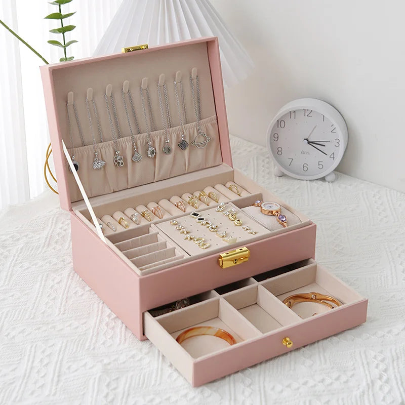Boîte à bijoux femme chic – Luxe authentique