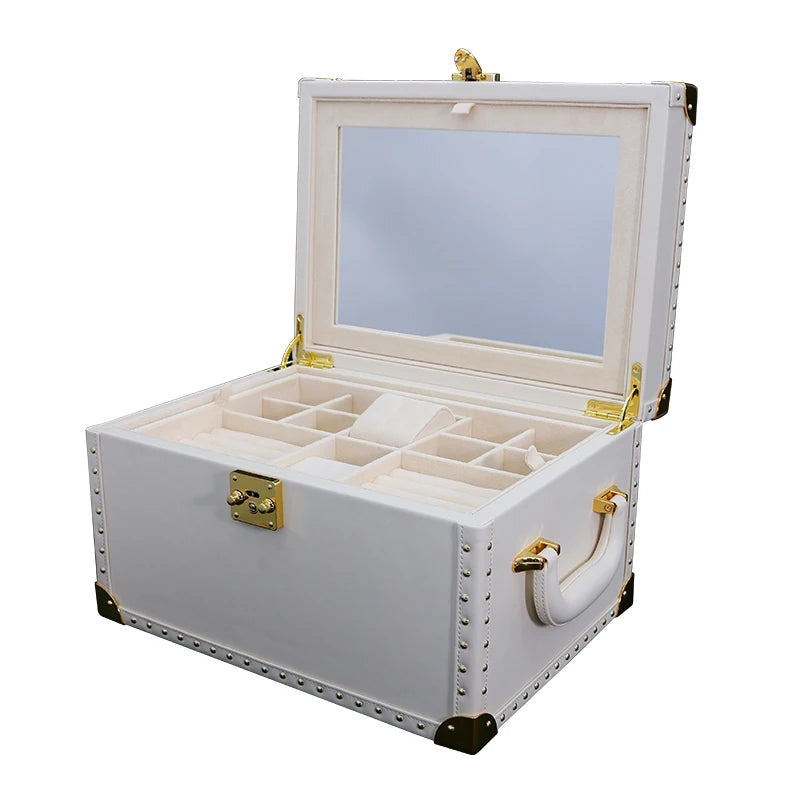Coffret à Bijoux et Montre en Bois et Cuir – Finition Sur Mesure