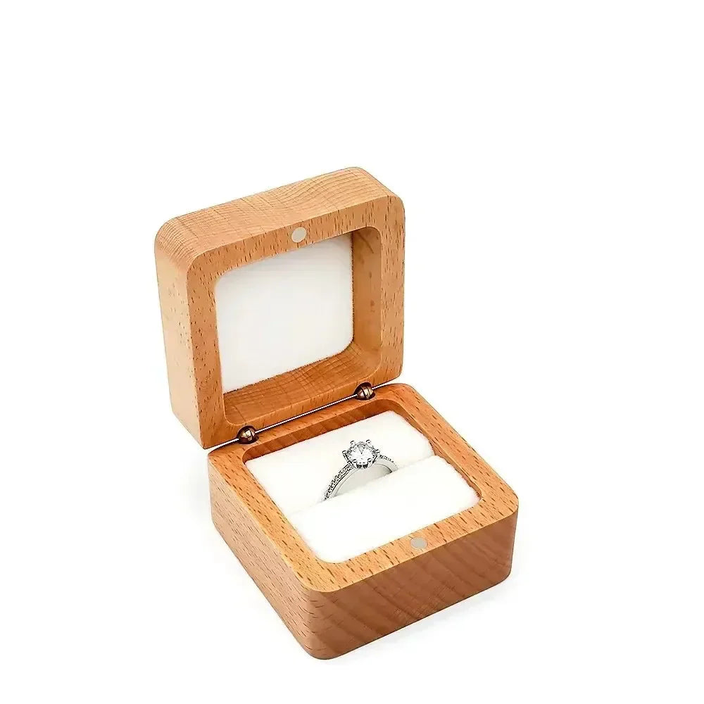 Boîte à bijoux bois massif – Style chaleureux