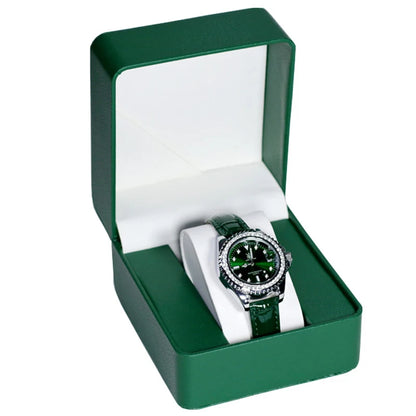 Boîte à Montre Homme 1 Montre Cuir PU Marron – Coffret Cadeau avec Coussin