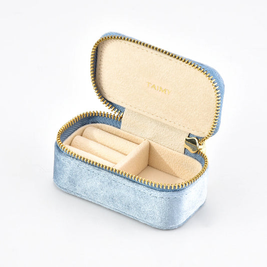 Mini Boîte à Bijoux Velours Douillette Personnalisable
