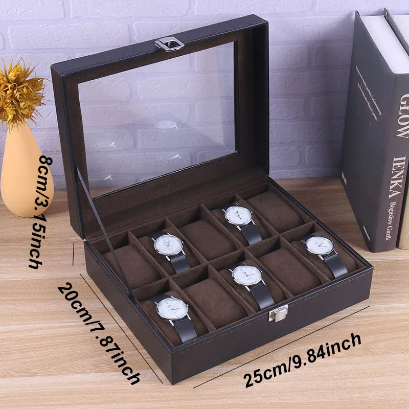 Coffret Montres Homme Grande Capacité – Édition Signature
