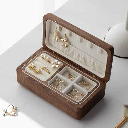 Boîte à bijoux en bois précieux