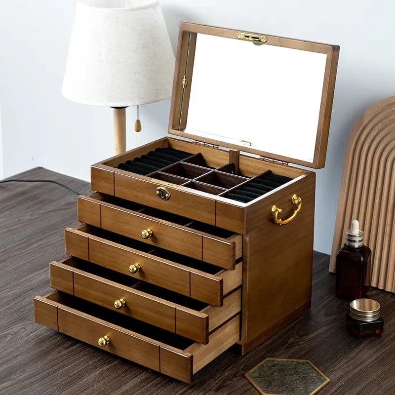 Coffret Bijoux Bois