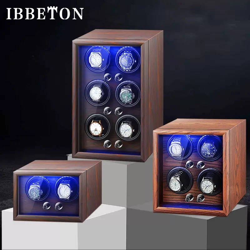 Remontoir 4 Montres Bois Capteur