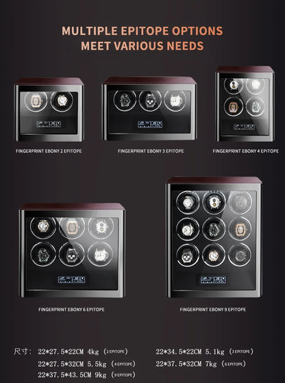 Remontoir 3 Montres Bois Empreinte