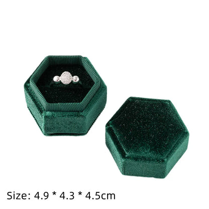 Écrin Carré Velours – Écrin Présentation Bague