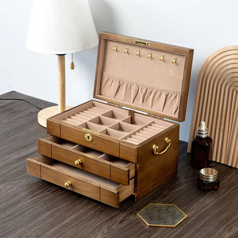 Coffret Bijoux Bois