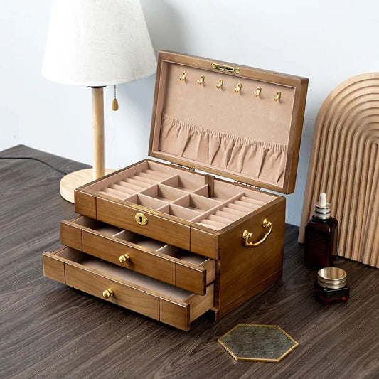 Coffret Bijoux Bois