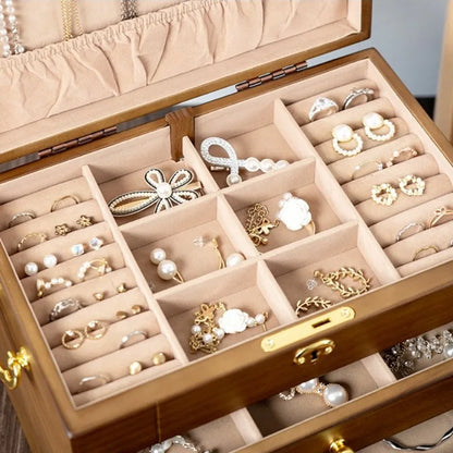 Coffret Bijoux Bois