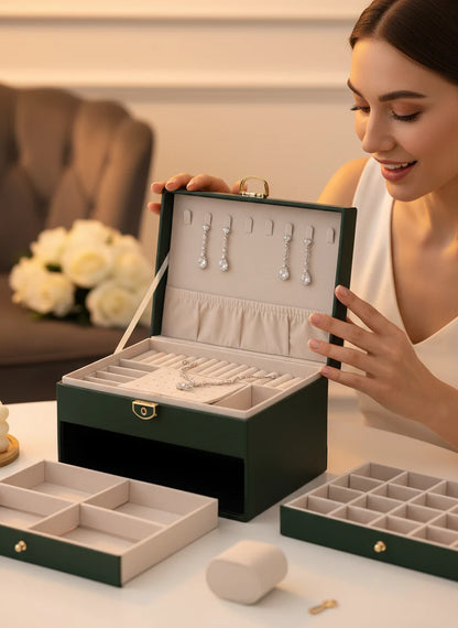 Boîte à bijoux tiroir – Rangement malin et chic