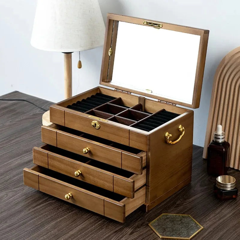 Coffret Bijoux Bois