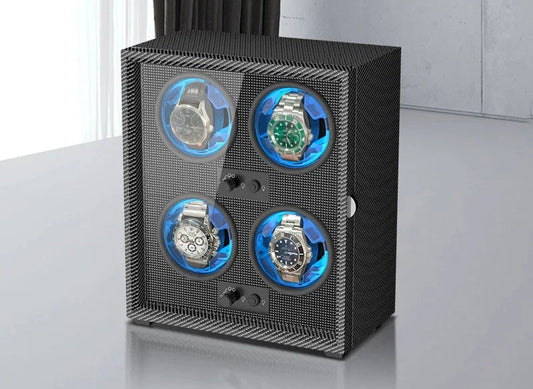 Remontoir 4 Montres Carbone Muet