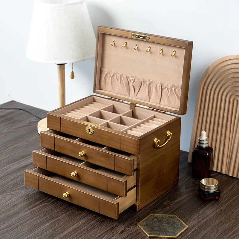 Coffret Bijoux Bois