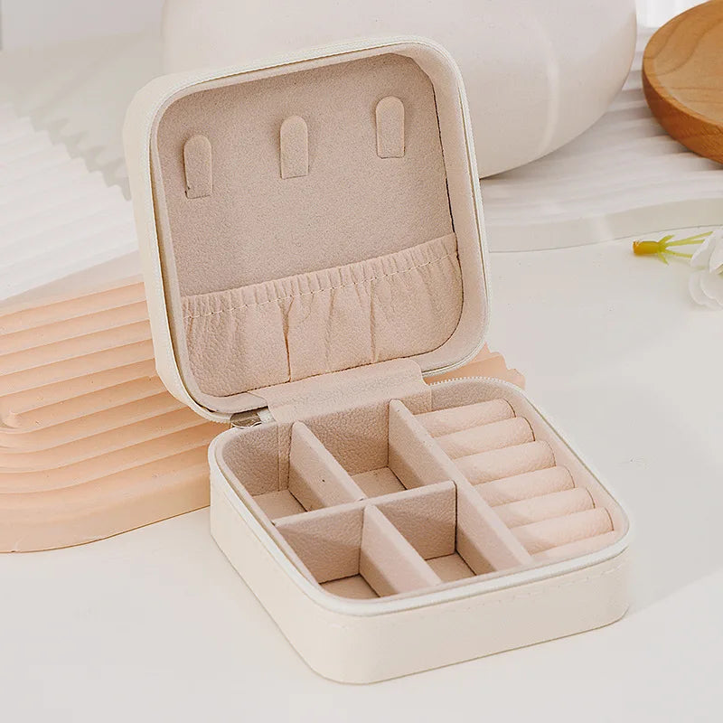 Boîte à bijoux pour fille en cuir – Design haut de gamme