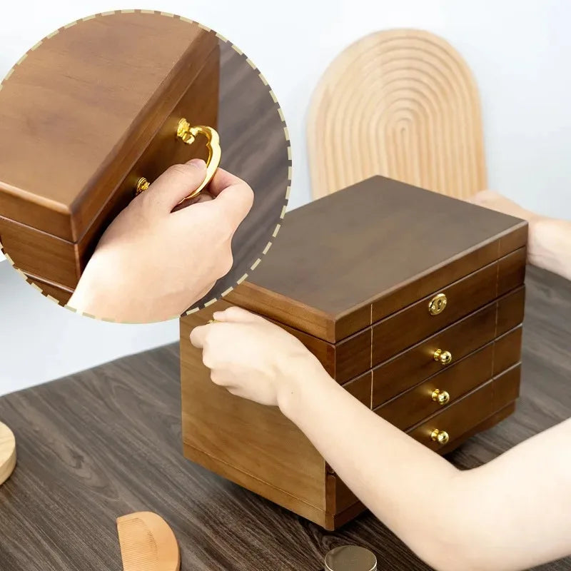 Coffret Bijoux Bois