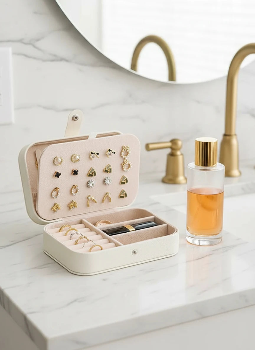 Boîte à bijoux pour boucles d’oreille