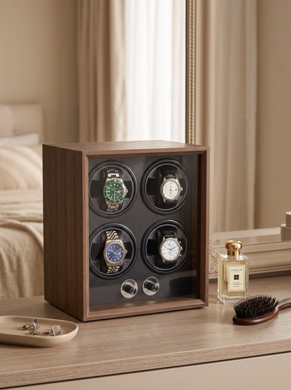 Remontoir Meuble Noyer Compact