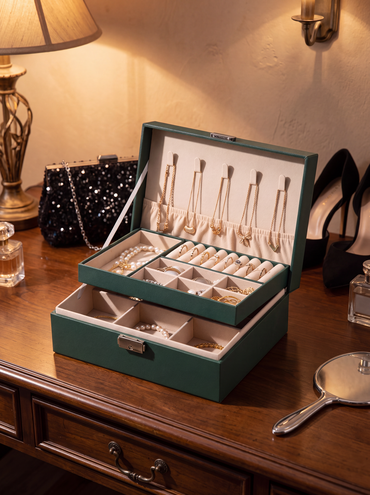 Boîte à bijoux de qualité – Design haut de gamme