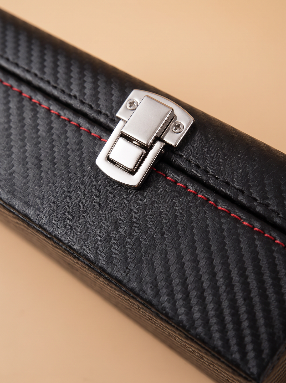 Boîte à Montre Homme Double Niveau Premium Cuir PU Noir – Coffret Cadeau