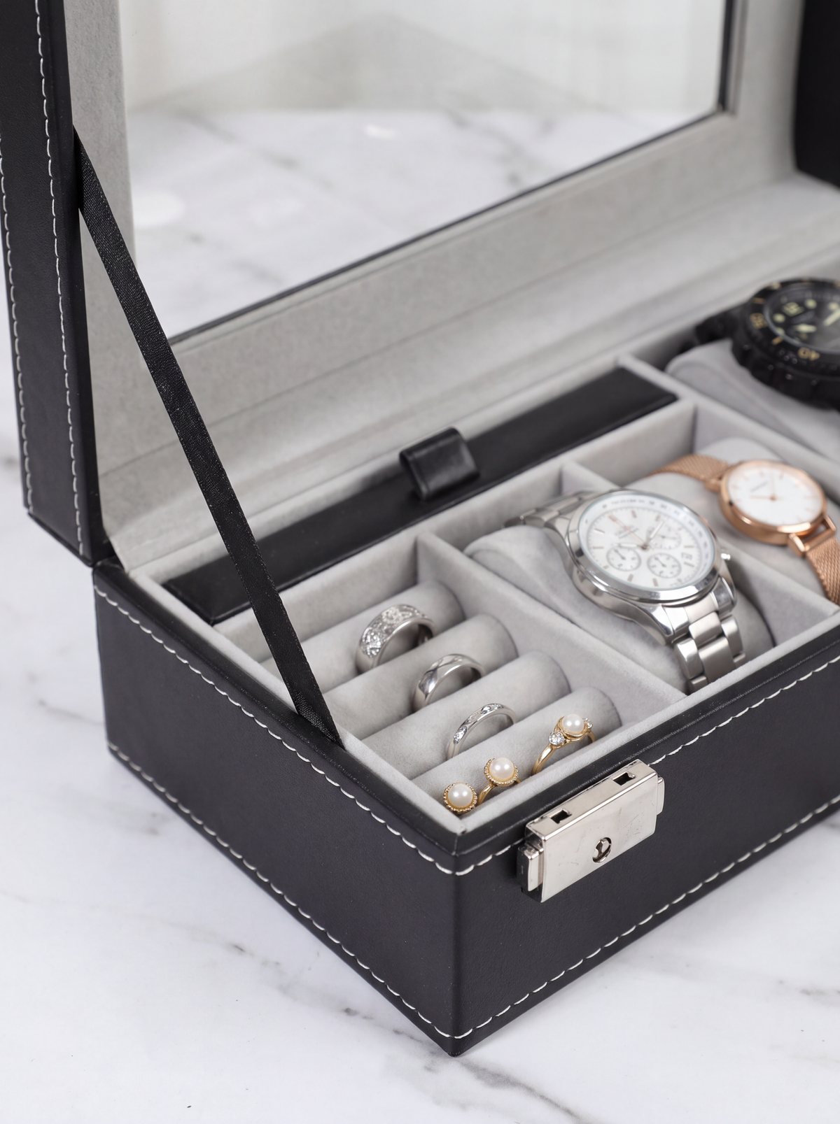 Coffret Montres Homme Grande Capacité – Édition Signature
