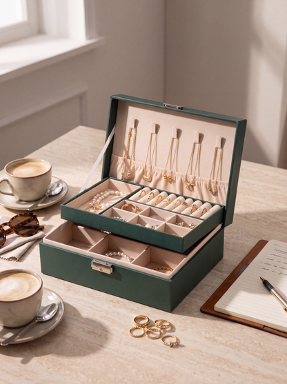 Boîte à bijoux de qualité – Design haut de gamme