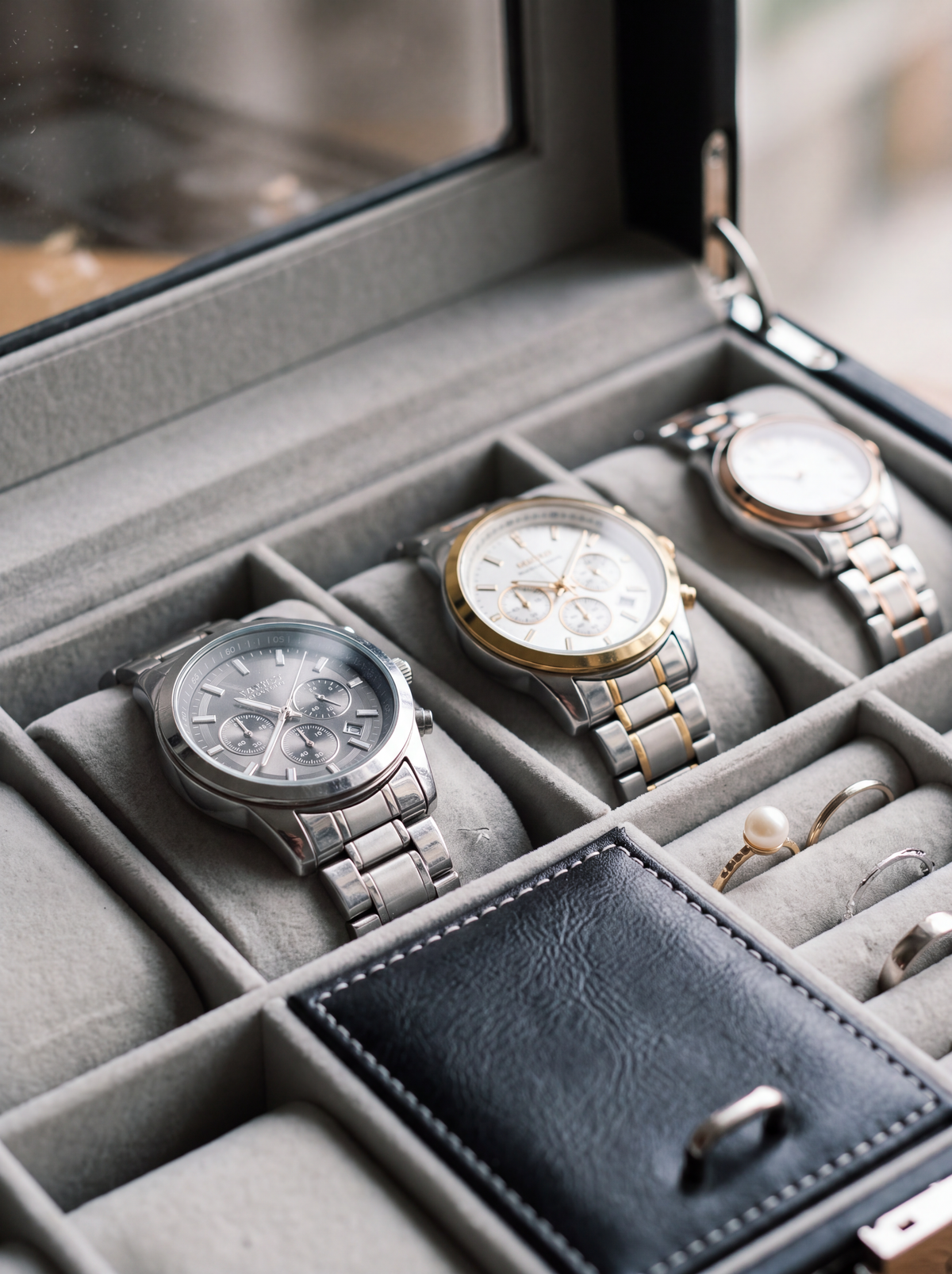 Coffret Montres Homme Grande Capacité – Édition Signature