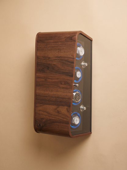 Remontoir Bois LED Bleu