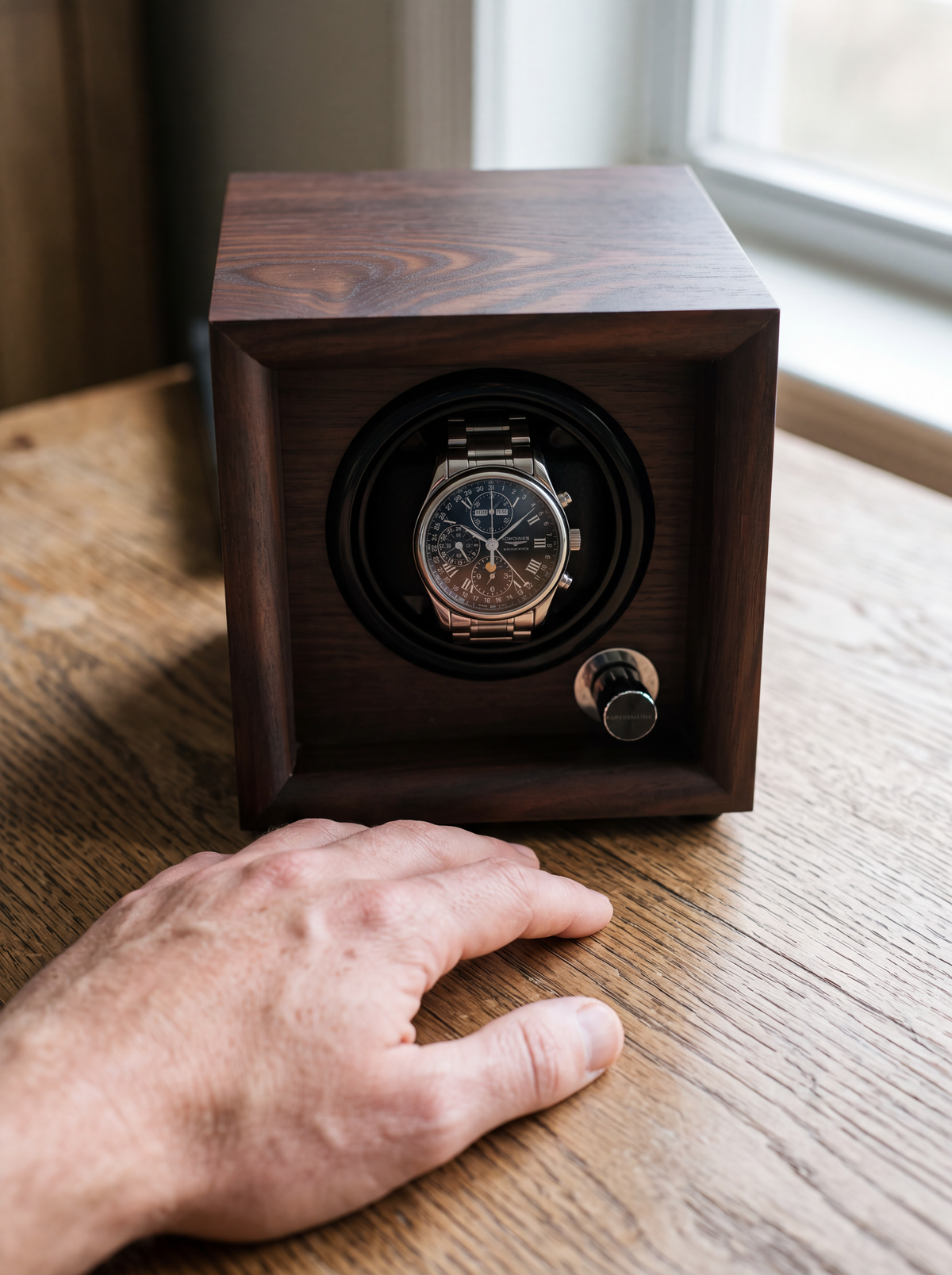 Remontoir 1 Montre Bois Pile
