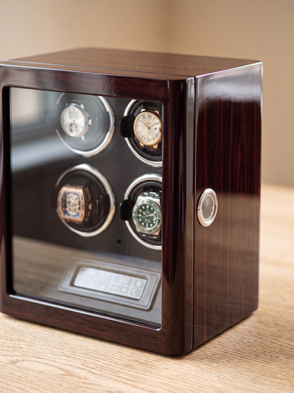 Remontoir 4 Montres Bois Empreinte