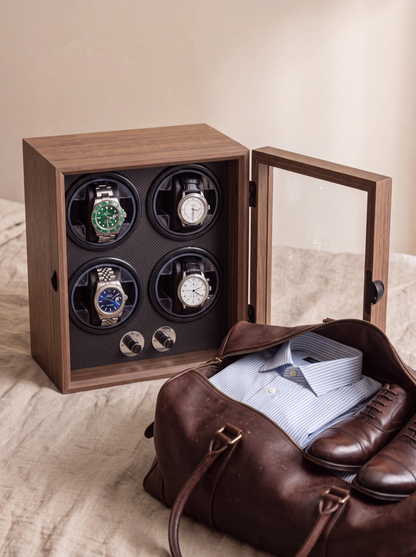 Remontoir Meuble Noyer Compact