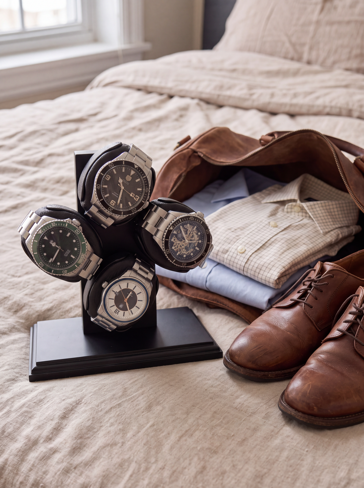 Remontoir 4 Montres USB