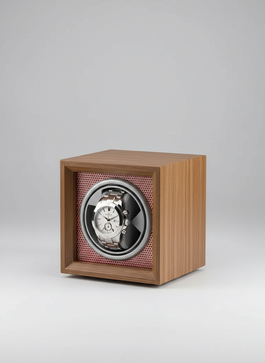 Boîte à montre automatique bois haut de gamme avec montre