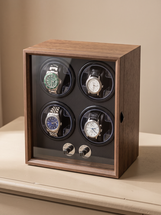 Remontoir Meuble Noyer Compact