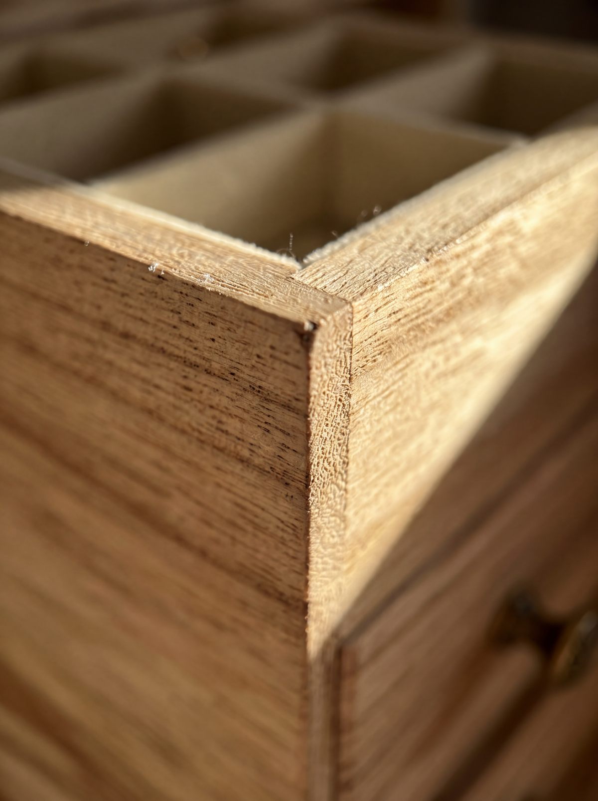 Boîte à Bijoux en Bois 4 Niveaux – 2 Tiroirs et Miroir Intégré