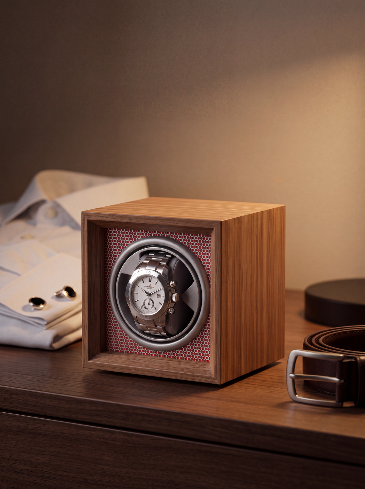 Remontoir 1 Montre Bois Premium